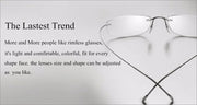 Chashma Brand Titanium Reading Glasses Super Light Myopia Optical Prescription Glasses Frame for Male and Female