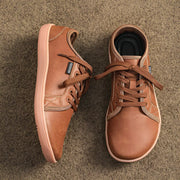 Men's Wide-toe Barefoot Shoes Lightweight Soft-soled Casual Walking Minimalist Breathable Artificial Leather Low-top Sneakers