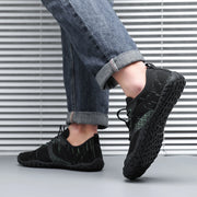 Wide Toe Zero Barefoot Shoes Mens Minimalist Water Shoes Breathable for Walking Rock Climbing Wrestling Trail Running Sneakers