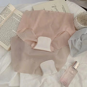 Summer Ice Silk Seamless Underwear Ladies Summer Ultra-thin Sense Quick-drying Pants 3D Peach Hip Fitness Briefs Panties
