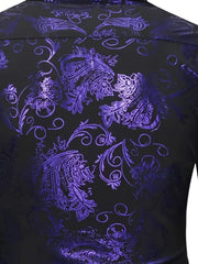 FGKKS 2024 Casual Shirt For Men Printed Fashion Breathable Trend Top High Quality Design Hot Street Wear Shirt Male