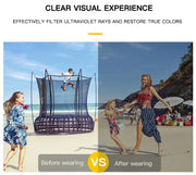 New Children's Fashion Square Sunglasses Cute Baby Protective Sun Glasses Boys And Girls UV Protection Eyewear UV400 Goggles