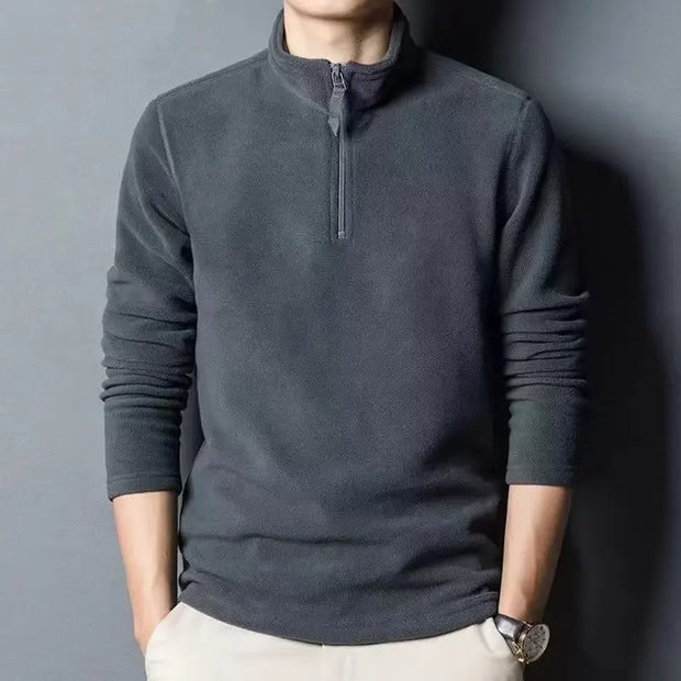Sweatwear Mens Anti-pilling High Quality Knitted Turtleneck Sweater Slim Fit Long Sleeve Pullover Solid Color Trend Men Clothing