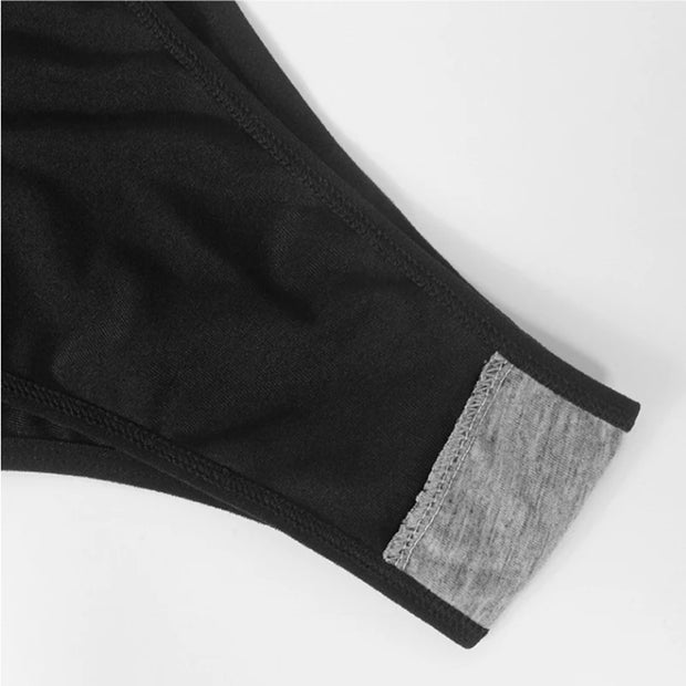 Black Sexy Underpant Cute Love Panties Daddy's Girl Thong for Women Seamless Female Underwear Pure Cotton Crotch Girls Low Waist
