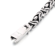 8mm Singular Byzantine Chain Bracelet & Necklace - Stainless Steel 316L - KB170399-KJX