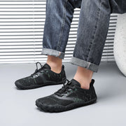 Wide Toe Zero Barefoot Shoes Mens Minimalist Water Shoes Breathable for Walking Rock Climbing Wrestling Trail Running Sneakers