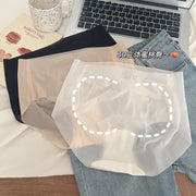 Summer Ice Silk Seamless Underwear Ladies Summer Ultra-thin Sense Quick-drying Pants 3D Peach Hip Fitness Briefs Panties
