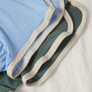 2 PCS/SET Men's Boxer Shorts Underwear  Man Underpants Sexy Panties Striped Homme U Convex Shorts Lingerie Male Boxers