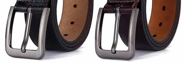 Plus Size 105 110 120 130 140 150 160 170cm Belt for Men Women Genuine leather Alloy Metal Pin Buckle Waist Betls Straps 2023