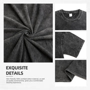 Elder Washed T Shirt Streetwear Hip Hop Novelty T-Shirt Game Tees Tops for Men Women 100% Cotton Oversize Graphic Printed