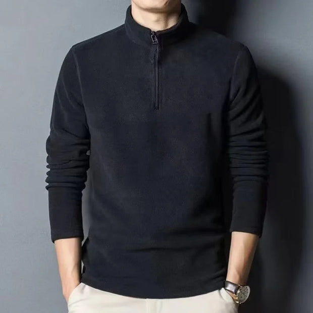 Sweatwear Mens Anti-pilling High Quality Knitted Turtleneck Sweater Slim Fit Long Sleeve Pullover Solid Color Trend Men Clothing