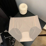 Summer Ice Silk Seamless Underwear Ladies Summer Ultra-thin Sense Quick-drying Pants 3D Peach Hip Fitness Briefs Panties