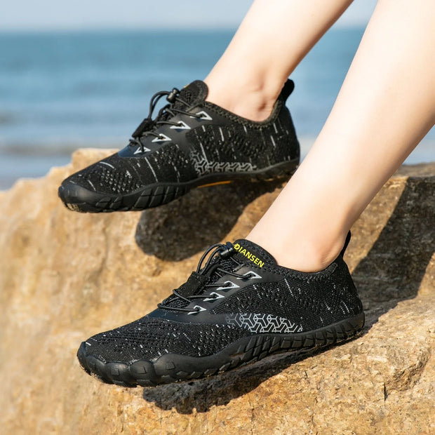 Wide Toe Zero Barefoot Shoes Mens Minimalist Water Shoes Breathable for Walking Rock Climbing Wrestling Trail Running Sneakers