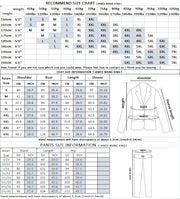 ( Jacket + Pants ) Brand Solid Color Formal Casual Business Office Double Buttons Suit Two-pcs Set Groom Wedding Dress Party