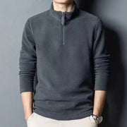 Sweatwear Mens Anti-pilling High Quality Knitted Turtleneck Sweater Slim Fit Long Sleeve Pullover Solid Color Trend Men Clothing
