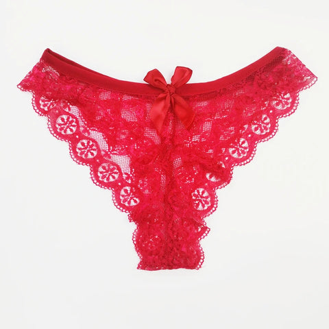 Sexy Lace Thong Women Butterfly Low Waist Panties Transparent Underwear Ladies Briefs Lingere Panty Underware Womens Lingerie
