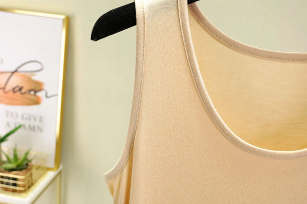 Cool Thin Summer Sleepwear For Women Outfit Night Shirt Sleeveless Long Dress Sexy Cotton Nightgowns Female Vest Nightdress