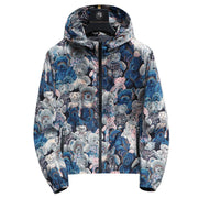 Rose Jacket Hooded Jackets for Men Fashion Trends Mountaineering Lightweight Puffer Men Climbing Clothes Men's Clothing Man Coat