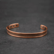 Magnetic Energy Copper Bracelet for Men 99.9% Copper Magnetic Bracelet Adjustable Bangle Jewelry Gift