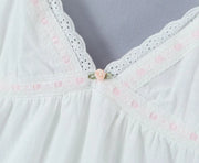 2023 Sexy Pink Spliced Embroidery Lace Deep V neck Mini Sling Dress Women Adjust Bow Ribbon Back Backless Party Robe Holiday