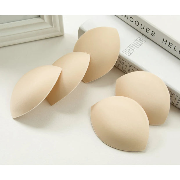 1/2/3 Pair Yoga Clothing Push Up Bra Padding Chest Enhancers Bra Foam Insert Chest Cup Intimates Accessories Sponge Bra Pads