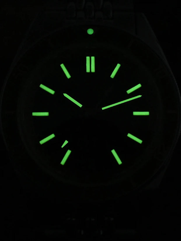 San Martin 39.5mm Men Dive Watch Vintage Distressed Effect NH35 Automatic Mechanical Watch Waterproof 200m C3 Lume SN0116 Reloj