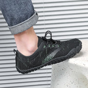 Wide Toe Zero Barefoot Shoes Mens Minimalist Water Shoes Breathable for Walking Rock Climbing Wrestling Trail Running Sneakers