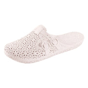 Wrapped Toe Breathable Slippers Women Summer Outer Wear Hole Shoes Home Fashion Casual Hollow Out Slip On Buckle Slipper Female